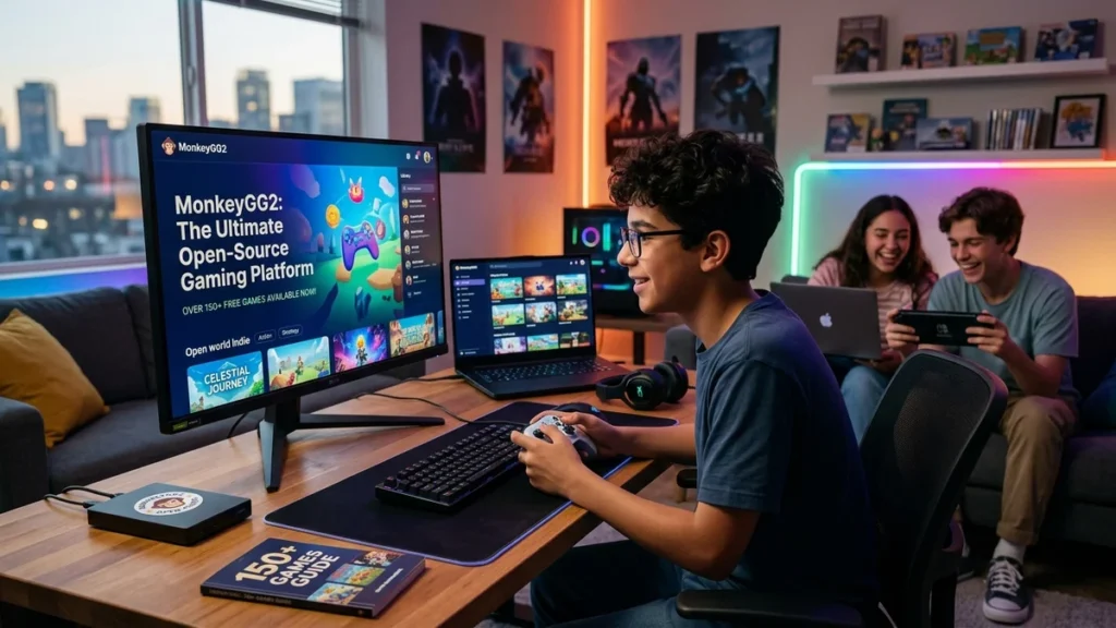 MonkeyGG2: Open-Source Gaming Platform with 150+ free Games