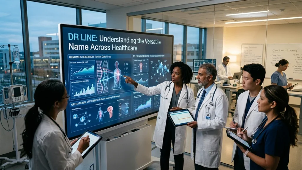 Dr Line: Understanding the Versatile Name Across Healthcare