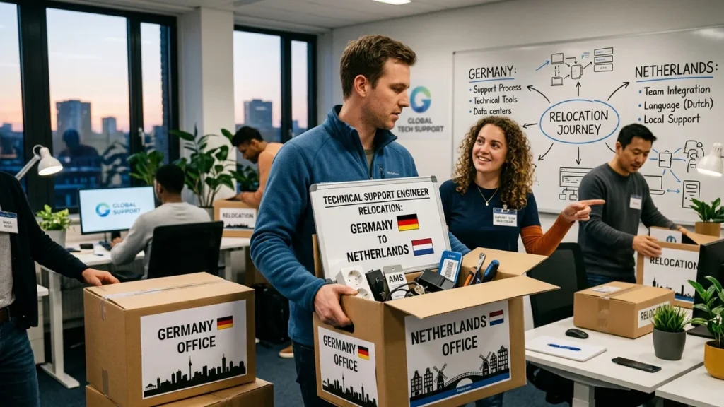 Technical Support Engineer Relocation Germany Netherlands