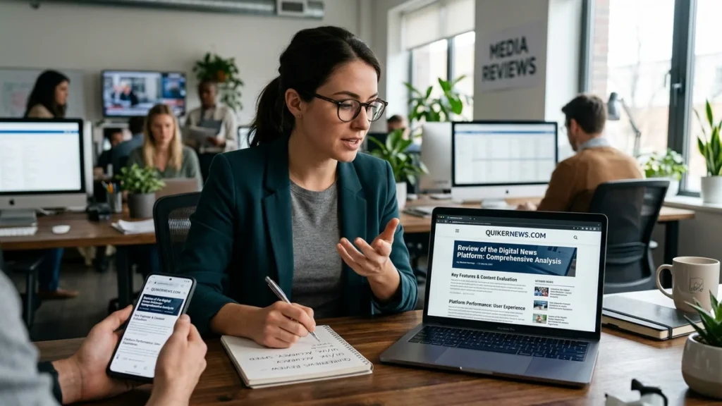 Quikernews.com: Review of the Digital News Platform