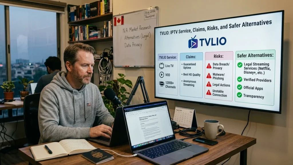 TVLIO: IPTV Service, Claims, Risks, and Safer Alternatives