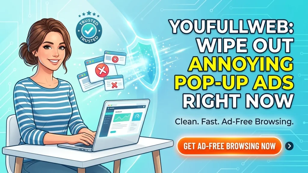 Youfullweb: Wipe Out Annoying Pop Up Ads Right Now