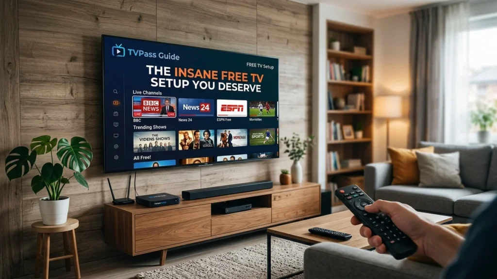 TVPass: The Insane Free TV Setup You Deserve