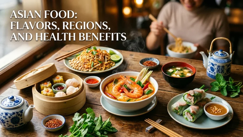 Asian Food: Flavors, Regions, and Health Benefits