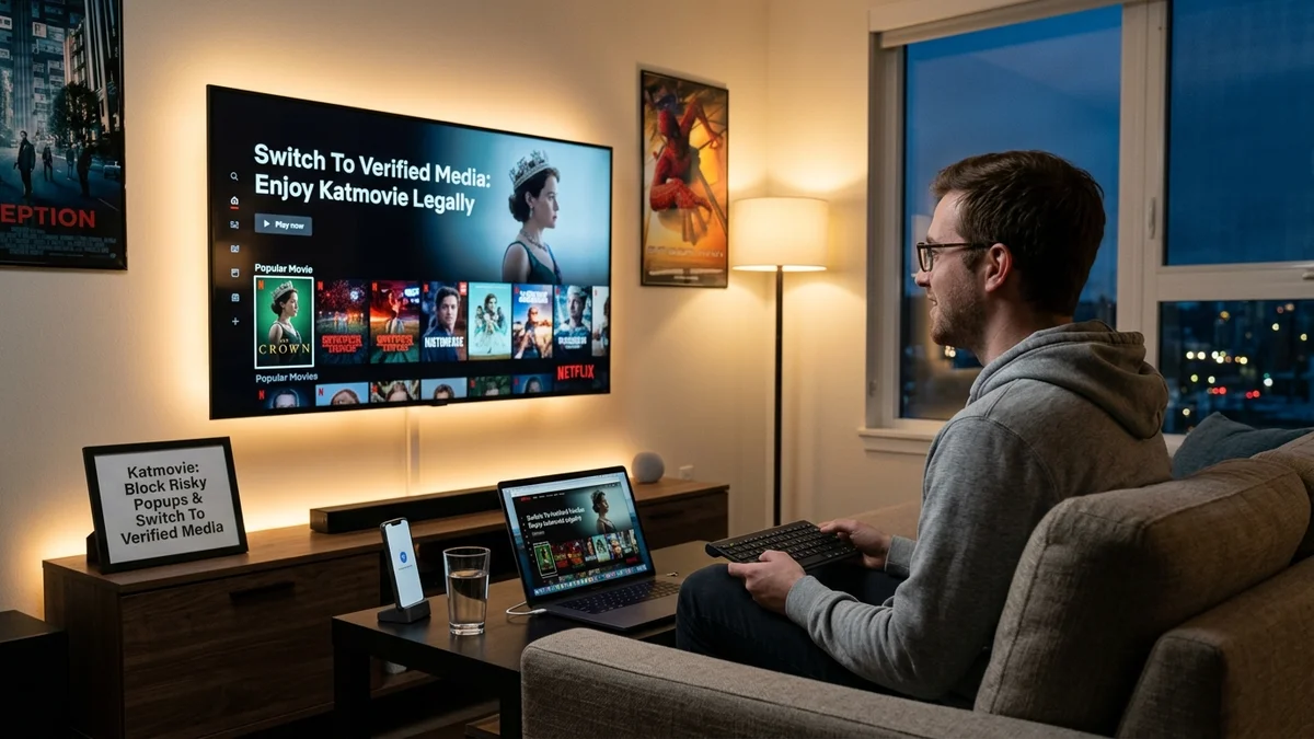 Katmovie: Block Risky Popups & Switch To Verified Media