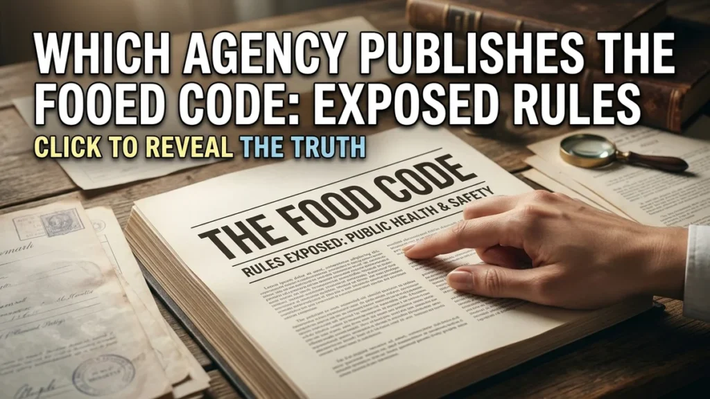 Which Agency Publishes the Food Code: Exposed Rules