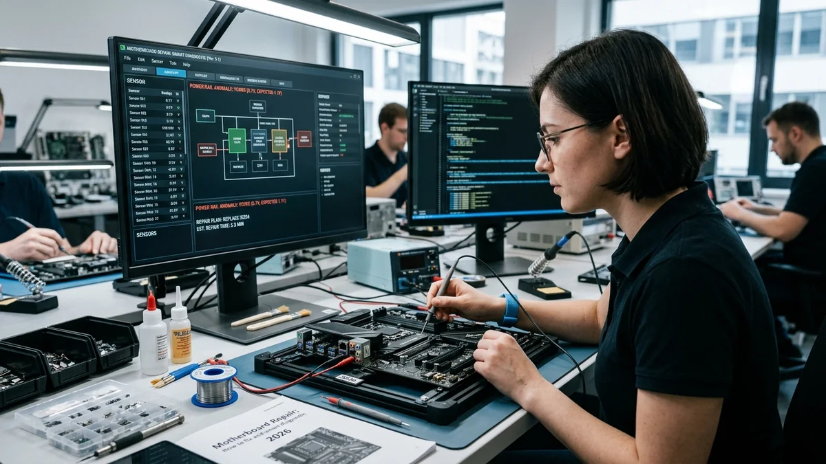 Motherboard Repair: How to fix and smart diagnostic 2026