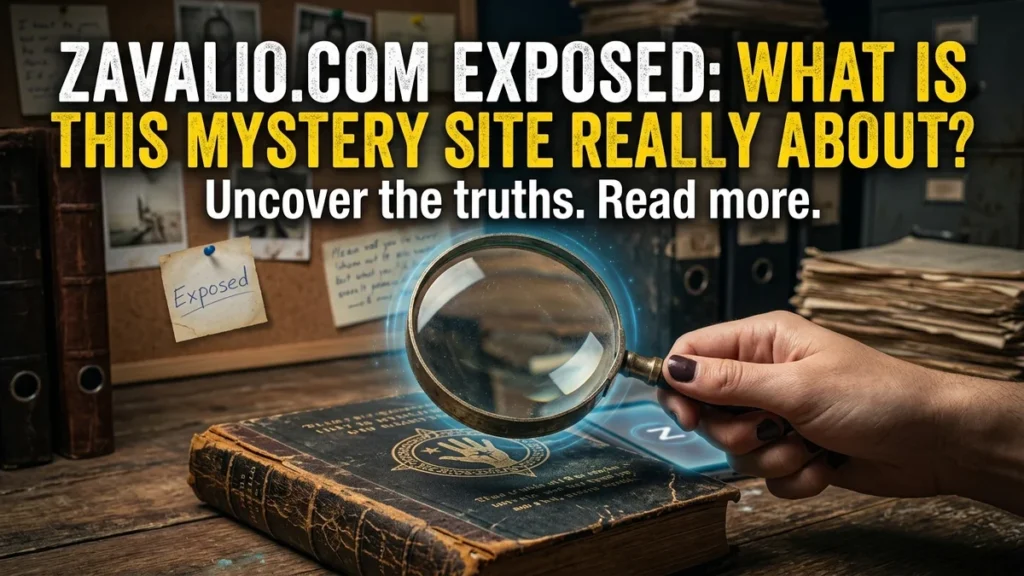 zavalio com Exposed: What Is This Mystery Site Really About?