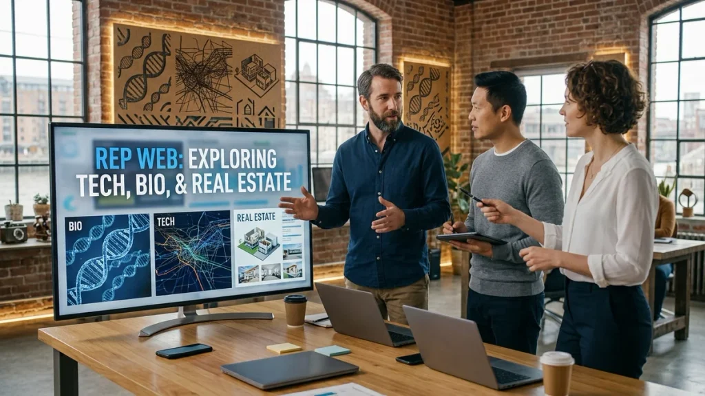 Rep Web: Exploring Tech, Bio, & Real Estate