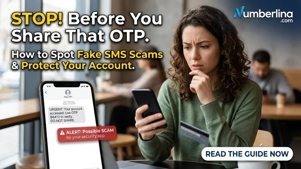 Numberlina.com: How to Avoid Fake OTP SMS Scams