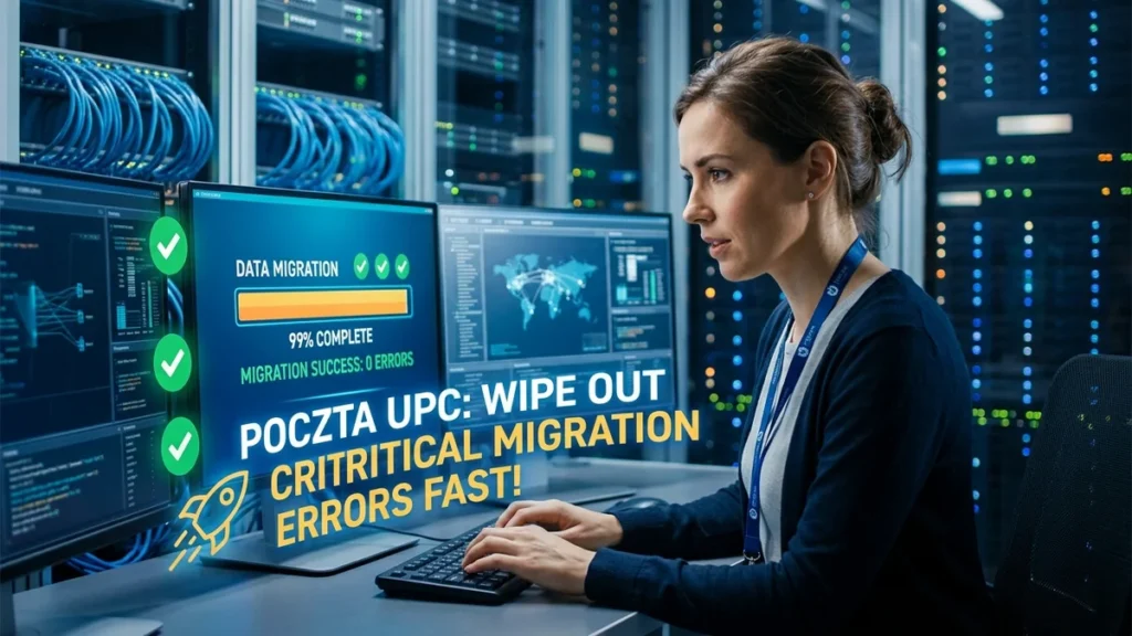 Poczta UPC: Wipe Out Critical Migration Errors Fast