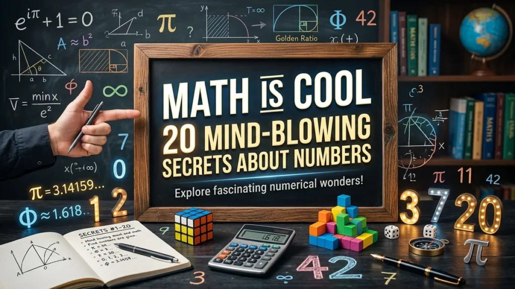 Math Is Cool: 20 Mind-Blowing Secrets About Numbers