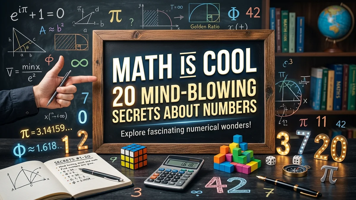 Math Is Cool: 20 Mind-Blowing Secrets About Numbers