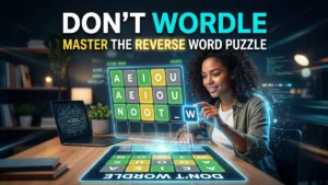 Dont Wordle: Master the Reverse Word Puzzle