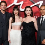 Pregnant Anne Hathaway & Dakota Johnson Wow at ‘Verity’ Premiere