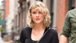 Taylor Swift's New Curly Hair After UK Chart Double