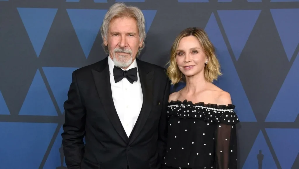 Harrison Ford Calista Flockhart Joint Award Couple Honored Together for the First Time