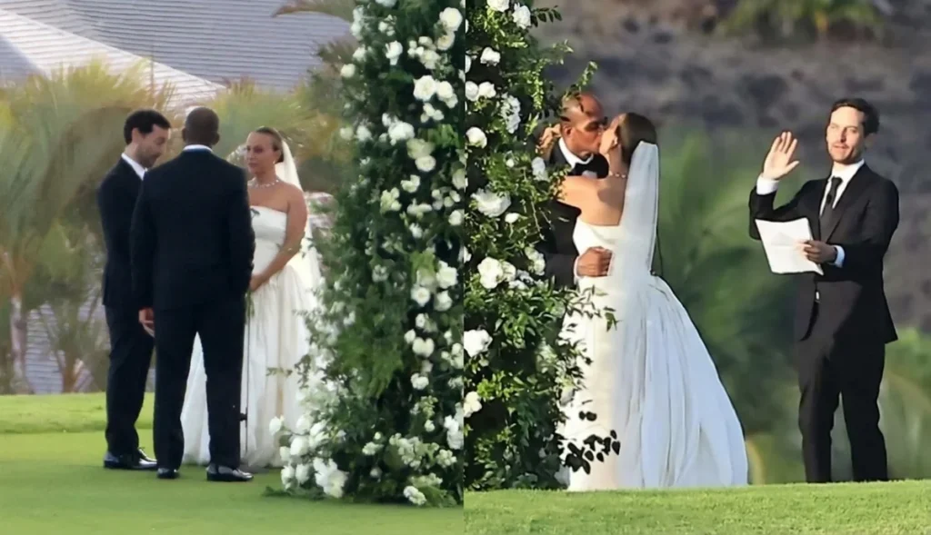 Jennifer Meyer Marries Geoffrey Ogunlesi Tobey Maguire Officiates Hawaii Wedding