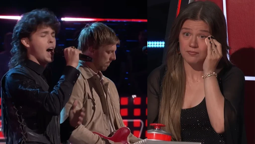 Kelly Clarkson The Voice Tears Why She Cried When Brayden Howell Was Sent Home