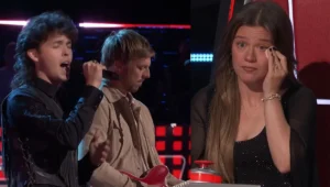 Kelly Clarkson The Voice Tears Why She Cried When Brayden Howell Was Sent Home