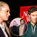 Nobody Wants This Erin Foster and Adam Brody at a screening of the Netflix series