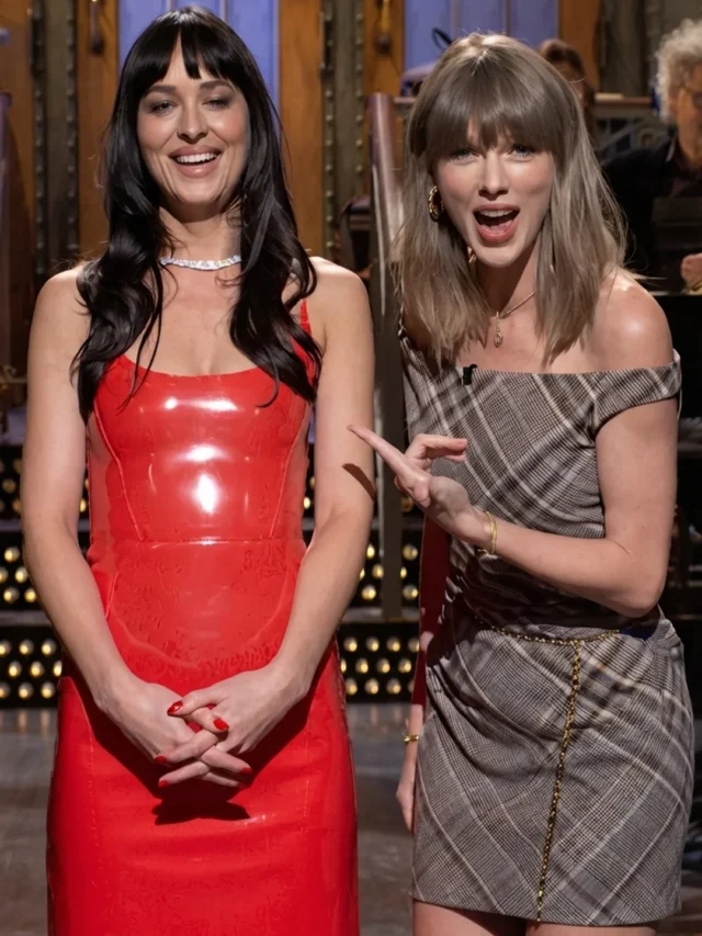 Dakota Johnson SNL Gets a Taylor Swift Surprise